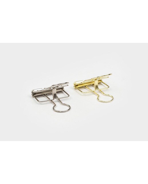 Pinças de Aço 32 mm - Dourado Dourado-3