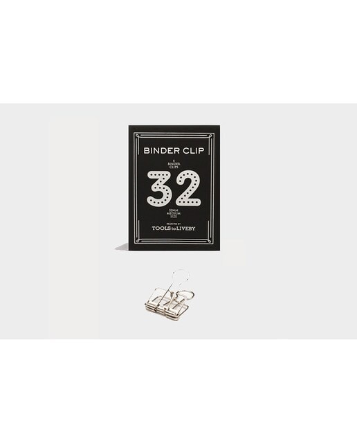 Pinças de Aço 32mm - Prateado Prata-1