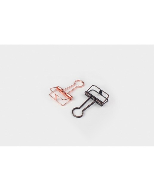 Pinças de Aço 32 mm - Rosado Rosa-2