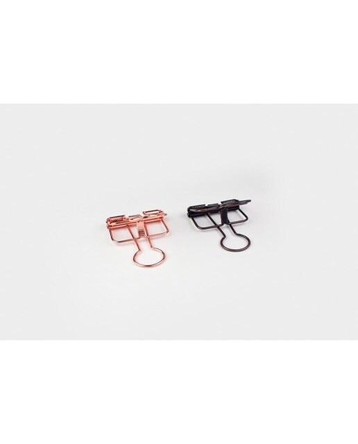 Pinças de Aço 32 mm - Rosado Rosa-3