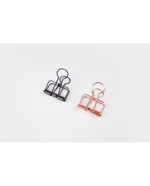 Pinças de Aço 32 mm - Rosado Rosa-4