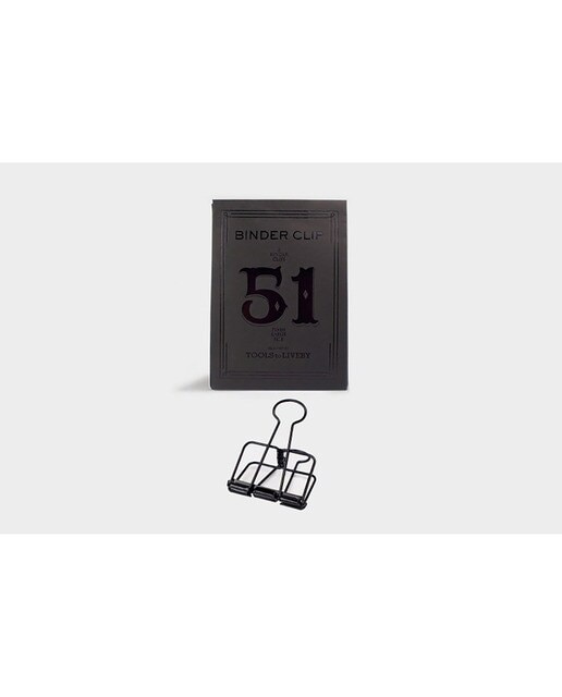 Pinças de Aço 51mm - Preto Preto-1