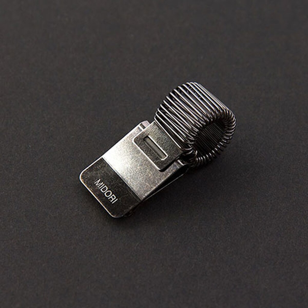 Mini Clip Porta-Caneta esferográfica Midori Preto 2