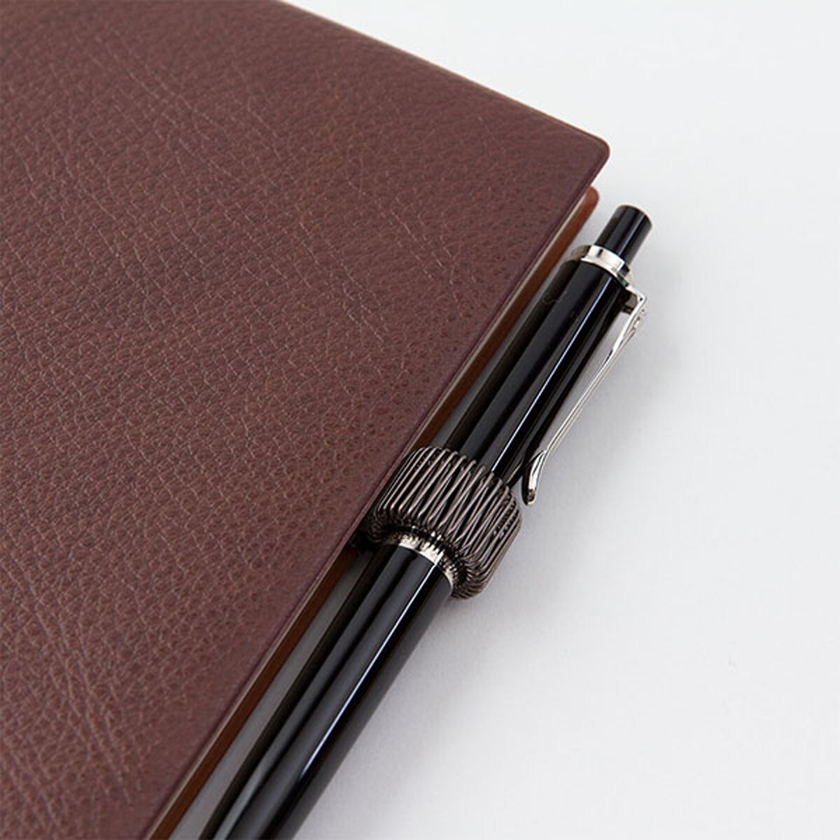 Mini Clip Porta-Caneta esferográfica Midori Preto 3