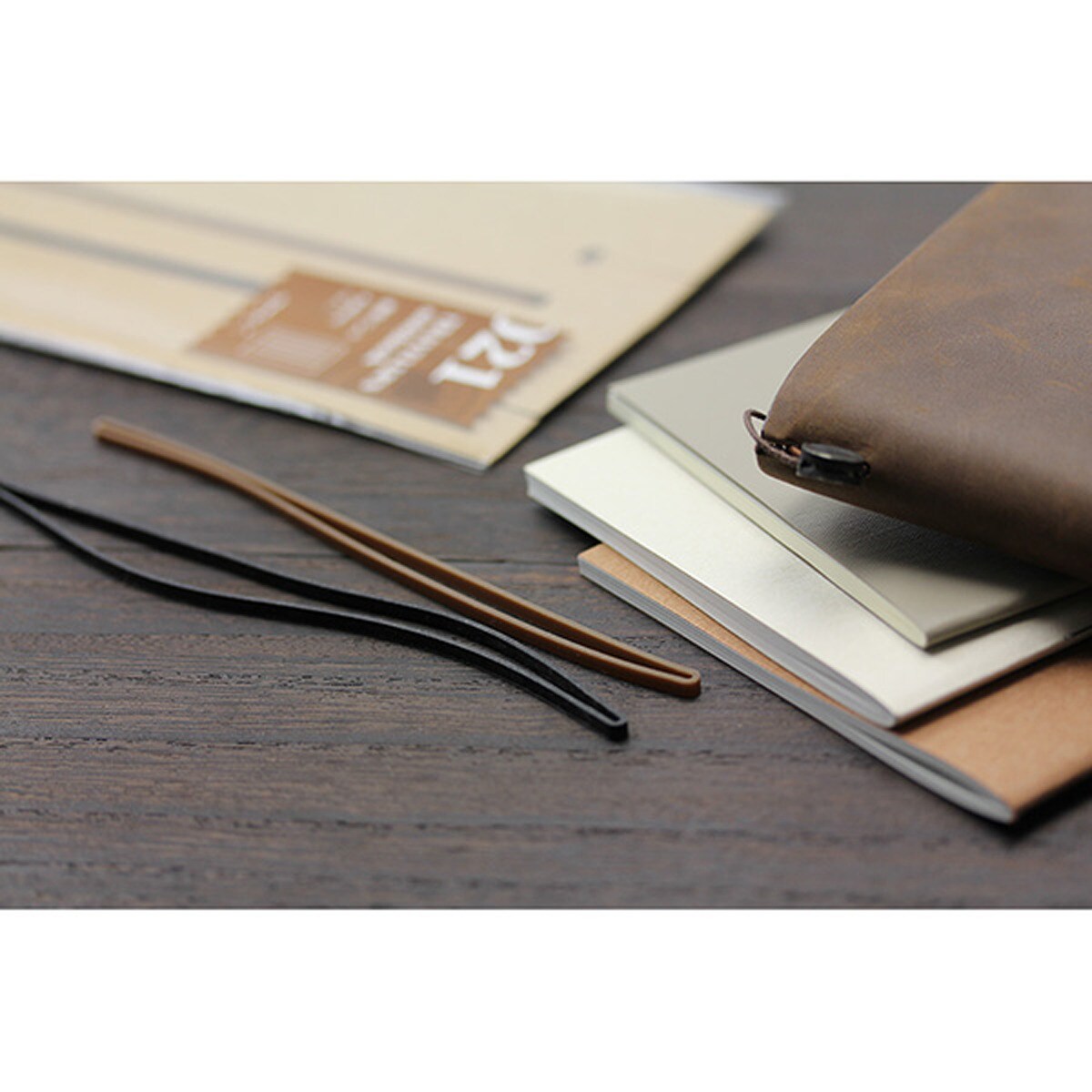 Recarga de Fita Elástica Traveler's Company Para Ligar Vários Cadernos Notebook 6