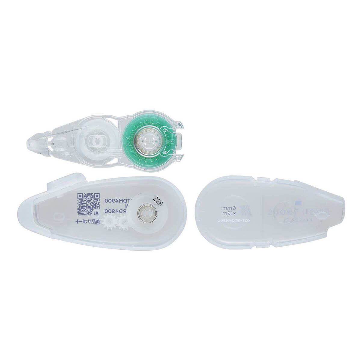 Cinta Adhesiva doble cara Kokuyo Good Tools blanca Traslúcido-5