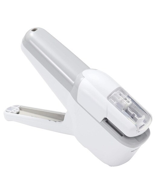 Grapadora sin grapas Kokuyo HARINACS HANDY 10 hojas blanca Blanco-19