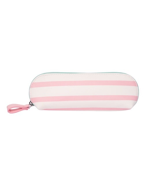 Estojo Pusheen Rose Collection 21x9x12 Rosa Rosa / Branco-2