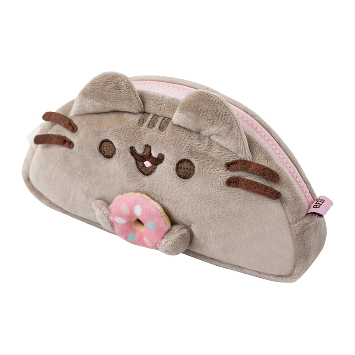 Estojo de peluche Pusheen 20x5x10 castanho Castanho / Rosa-1