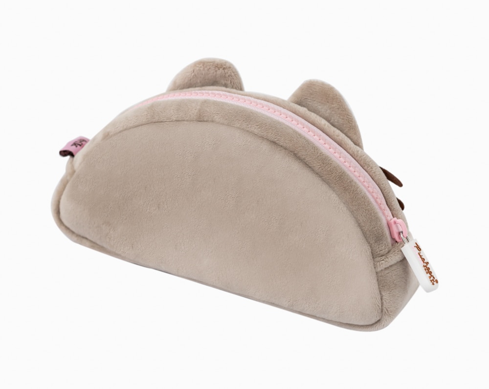 Estojo de peluche Pusheen 20x5x10 castanho Castanho / Rosa-2