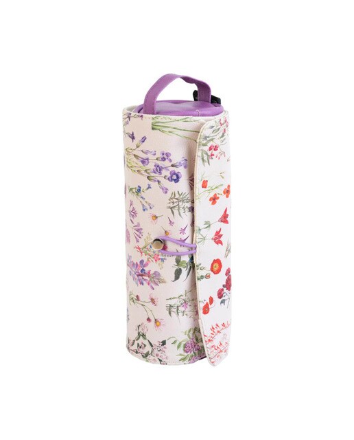 Imagem 0 de Estojo Enrolável Botanical Wild Flowers - Branco