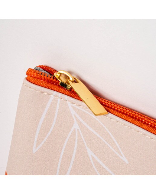 Estojo para Lápis Folhas - Laranja/Multicolor Laranja / Multicolor-2
