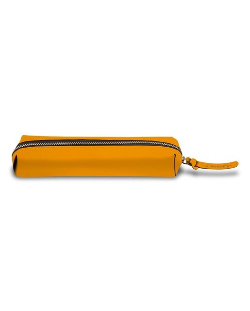 Estojo de lápis urban 3D pequeno vacavaliente laranja abóbora Laranja-1