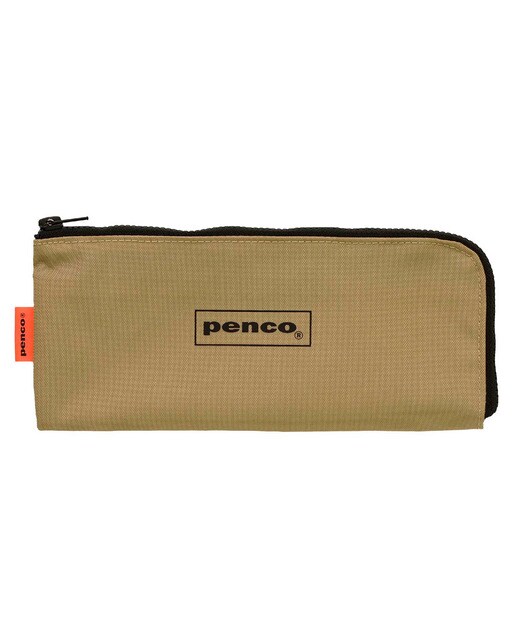 Estojo Penco em nylon plano bege Bege-1