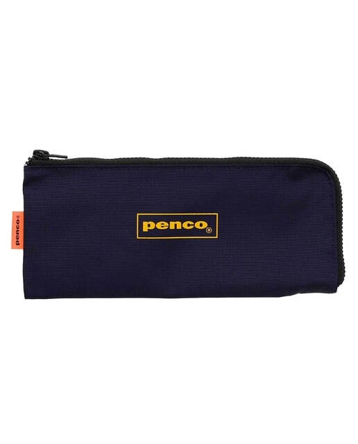 Estojo plano em nylon Penco azul Azul-1