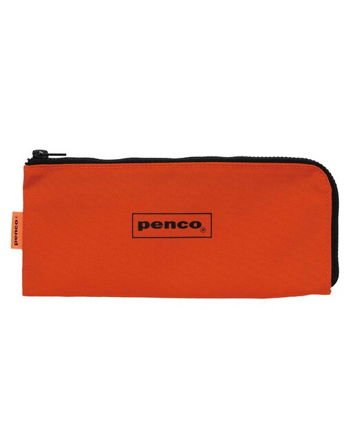 Estojo plano em nylon Penco laranja Laranja-1