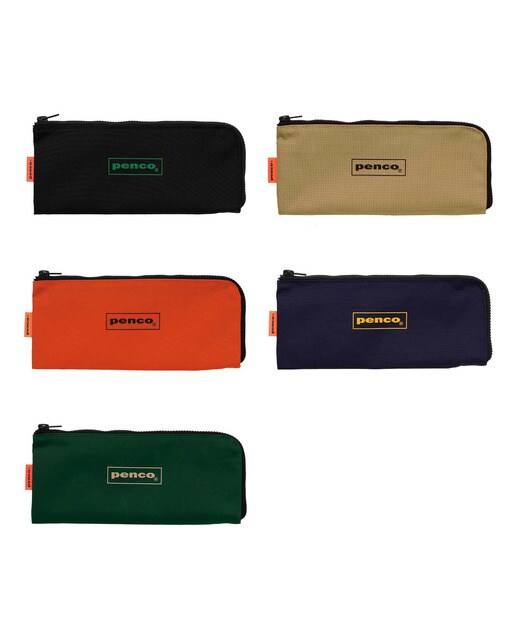 Estojo plano em nylon Penco laranja Laranja-5