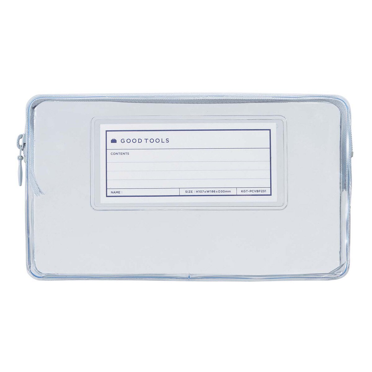 Estuche Kokuyo Good Tools transparente Traslúcido-2