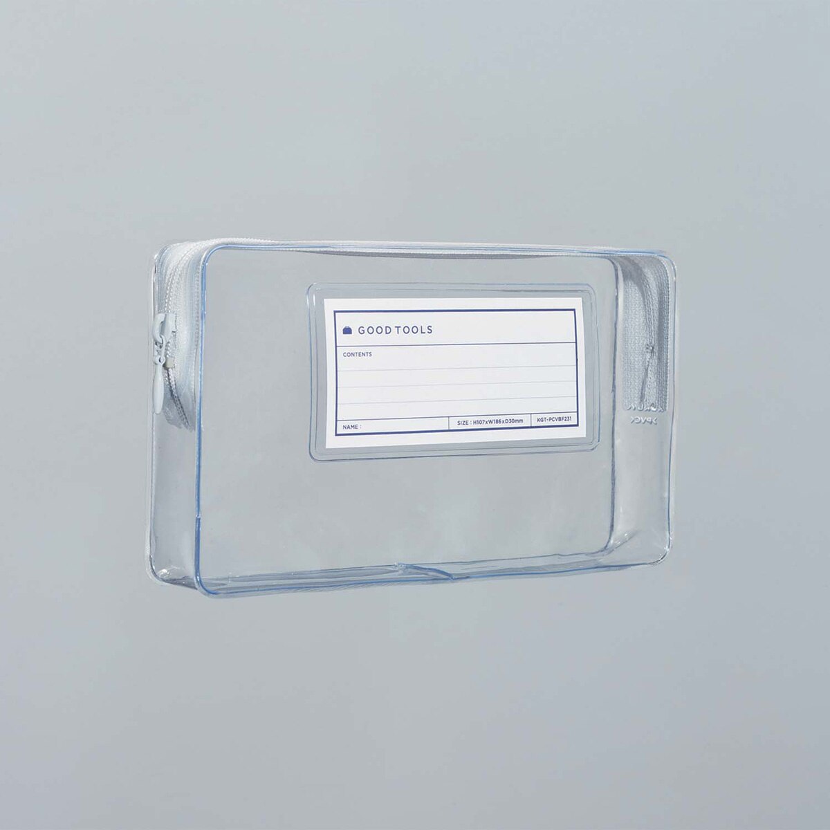 Estuche Kokuyo Good Tools transparente Traslúcido-4