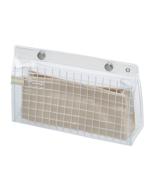 Imagen 3 de Estuche de vinilo Kokuyo bolsillo beige Beige