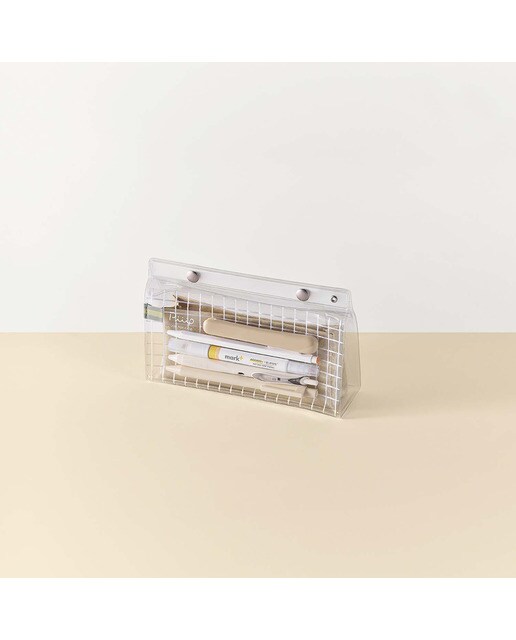 Imagen 5 de Estuche de vinilo Kokuyo bolsillo beige Beige