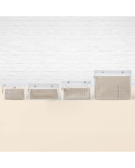 Imagen 12 de Estuche de vinilo Kokuyo bolsillo beige Beige