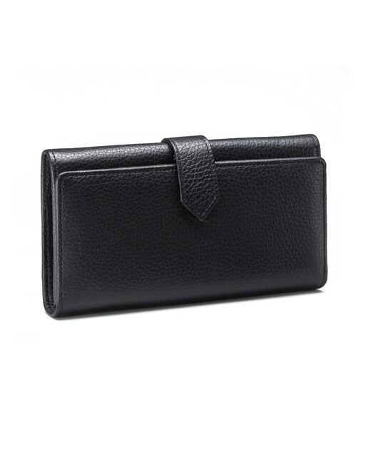 Porta-Moedas Horizontal Sofía - Preto Preto-1