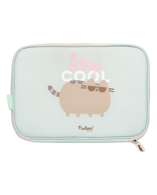 Funda Tablet Pusheen 26,5x19x2 Grupo Erik Editores Verde Verde / Marrón-1