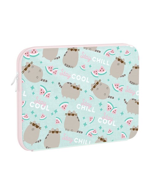Funda Tablet Pusheen 26,5x19x2 Grupo Erik Editores Verde Verde / Marrón-2