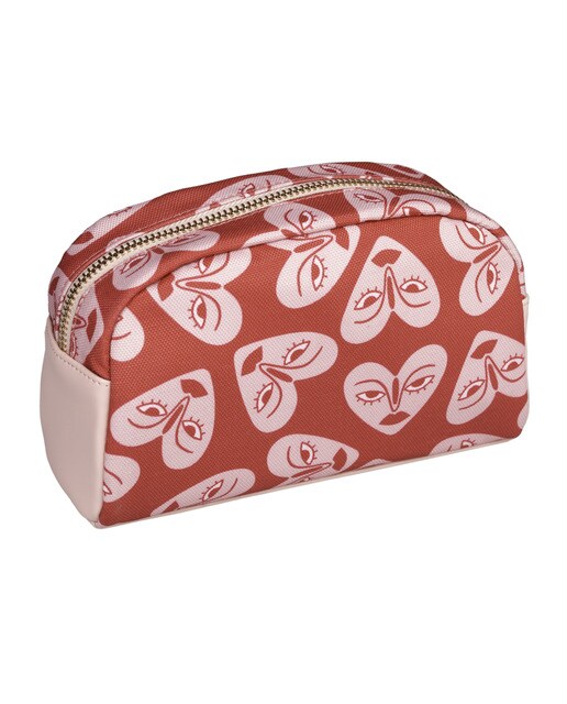 Necessaire Crvsh x Kokonote Rosa Rosa/Vermelho-2