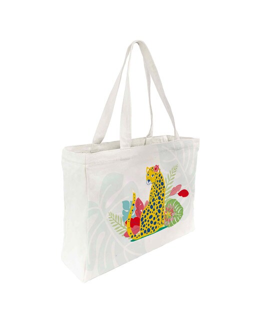 Saco de algodão pantera Draeger multicor 1