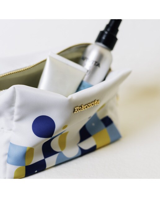 Necessaire Akalia Kokonote Azul Azul / Amarelo-2
