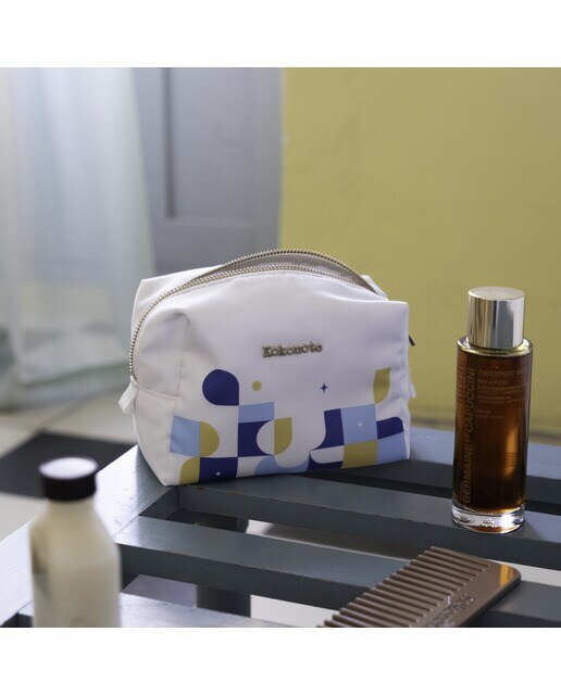 Necessaire Akalia Kokonote Azul Azul / Amarelo-6