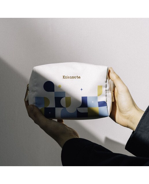 Necessaire Akalia Kokonote Azul Azul / Amarelo-7
