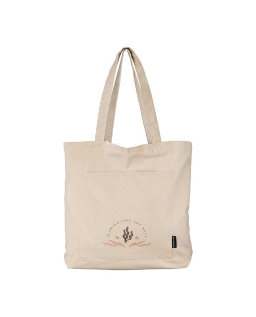 Imagem 0 de Bolsa shopper bege Kalima Kokonote