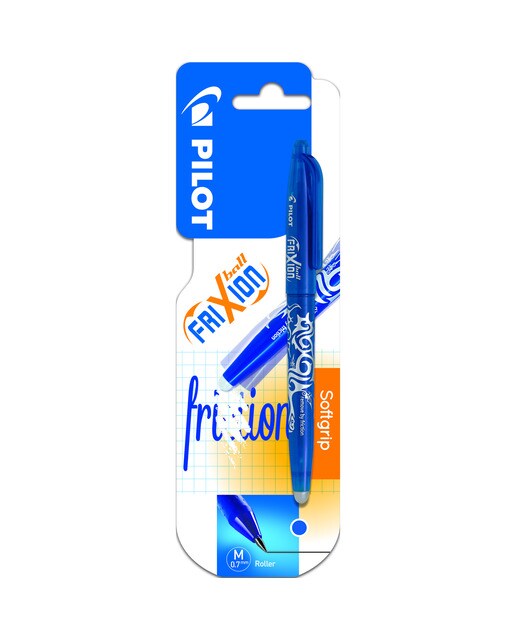 Imagem 0 de Blister com 1 Caneta esferográfica apagável Frixion Ball azul Pilot