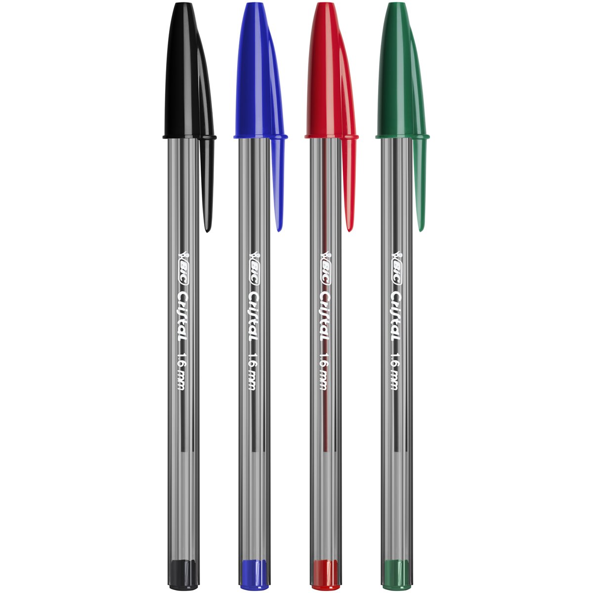Pack de 5 canetas esferográficas Cristal Large Ponta Larga pretas 3