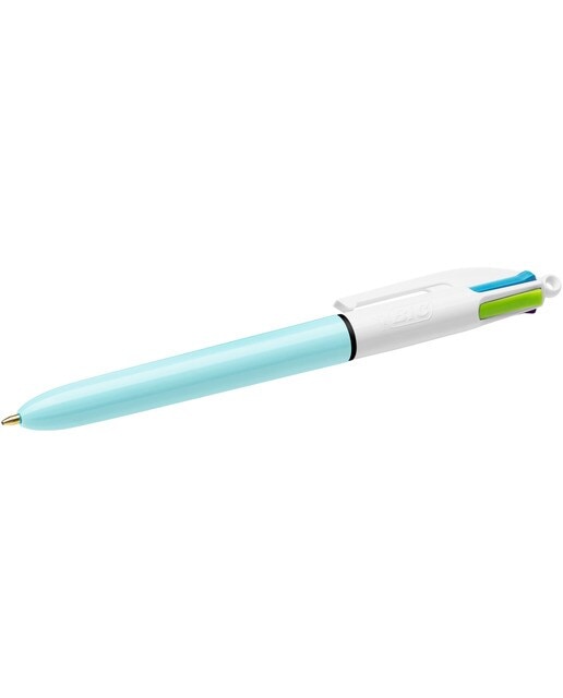 Pack de 1 Caneta Esferográfica de 4 Cores Fun Pastel Ponta Média 5