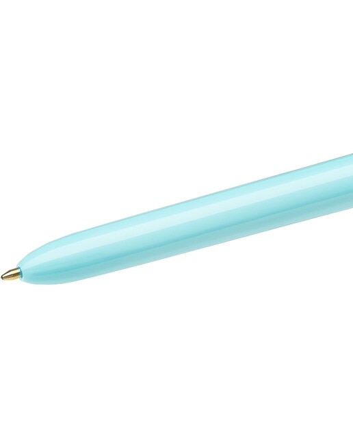 Pack de 1 Caneta Esferográfica de 4 Cores Fun Pastel Ponta Média 6