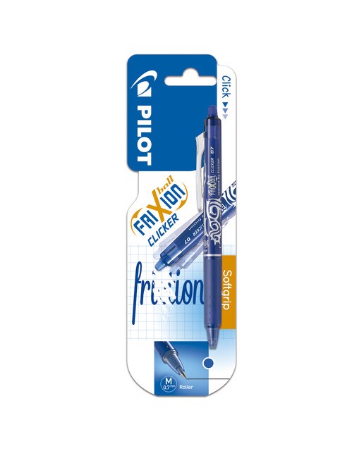Imagen 0 de Blister 1 Bolígrafo Borrable Frixion Clicker Pilot Azul