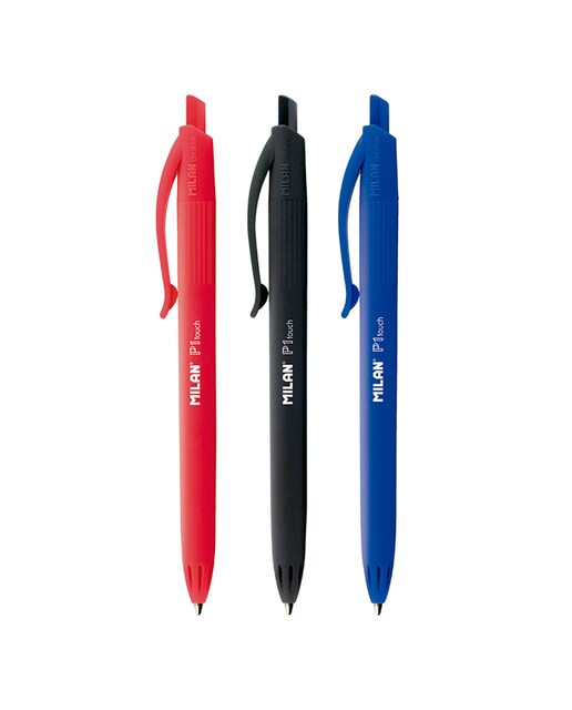 Imagen 0 de Pack de 4 Bolígrafos P1 Touch con Tacto de Goma Milán