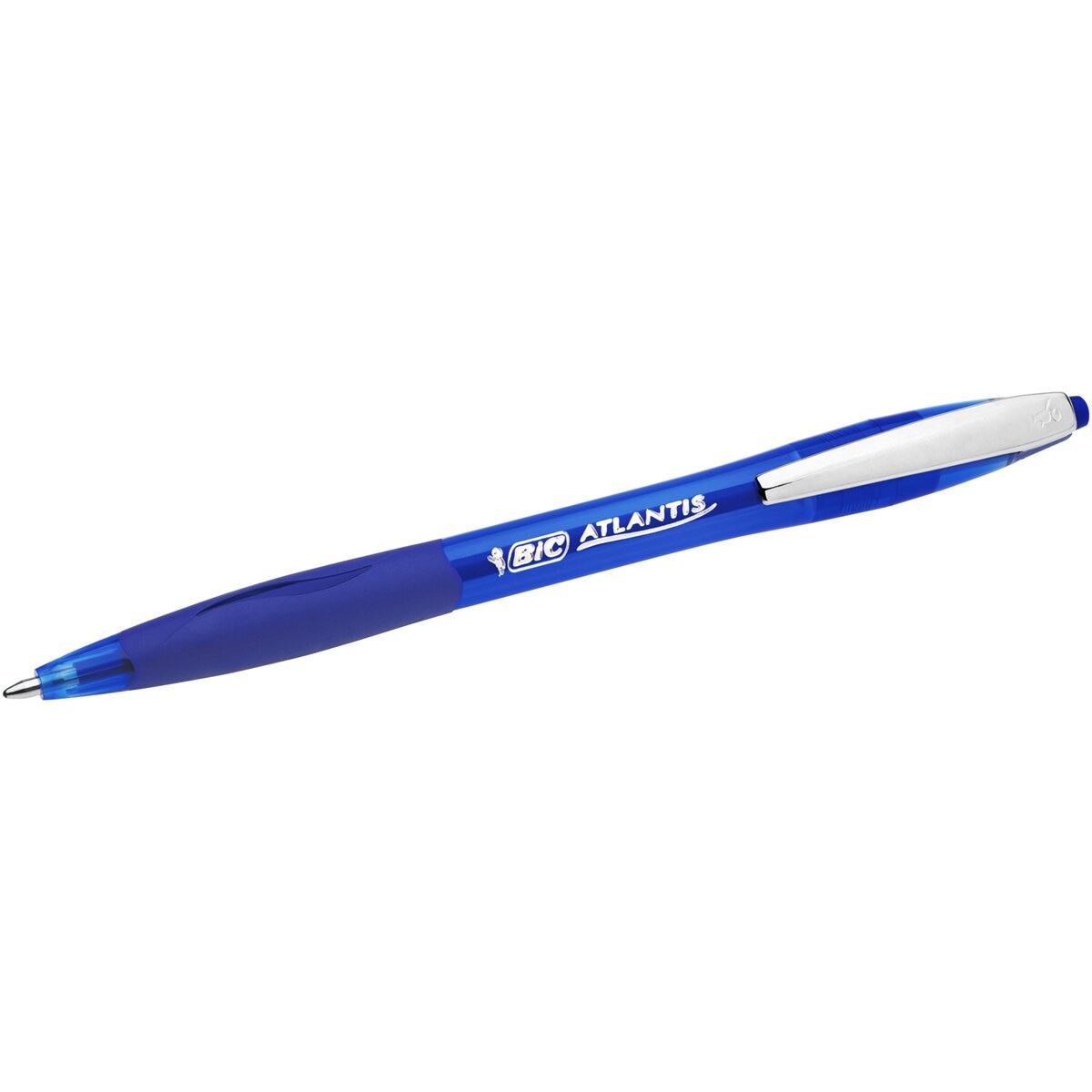 Pack de 1 caneta esferográfica Atlantis Soft Ponta Média azul 3