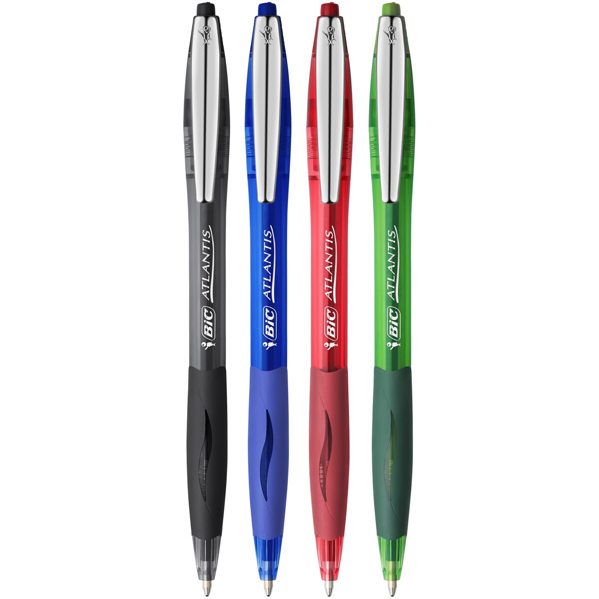 Esferográfica BIC Atlantis Soft 1un - Preto 2