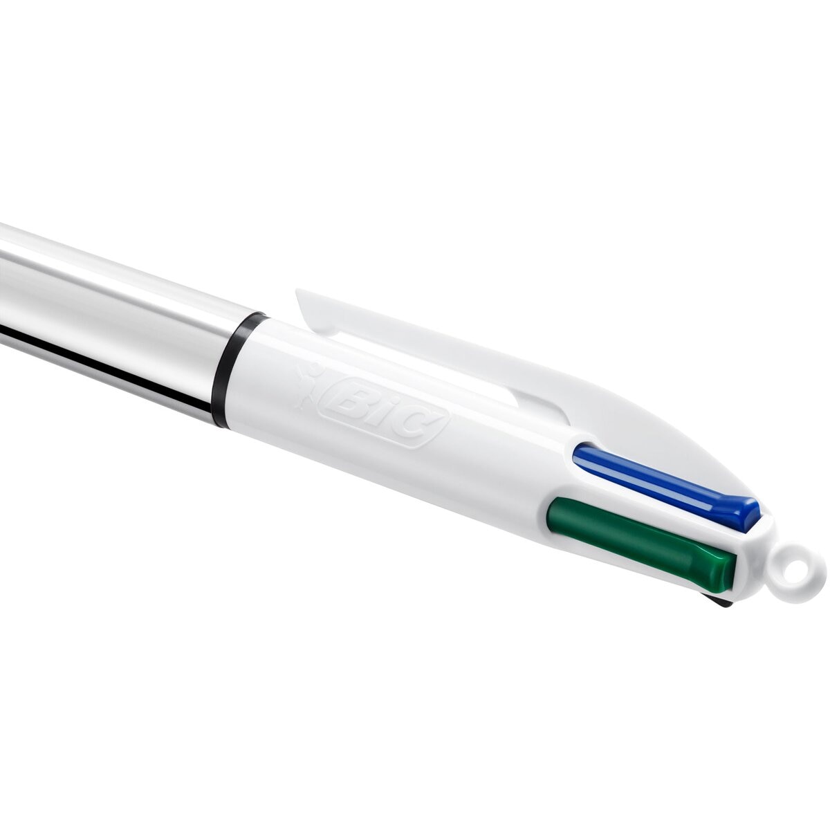 Pack de 1 Bolígrafo 4 Colores Shine con Cuerpo Metalizado Punta Media BIC 8