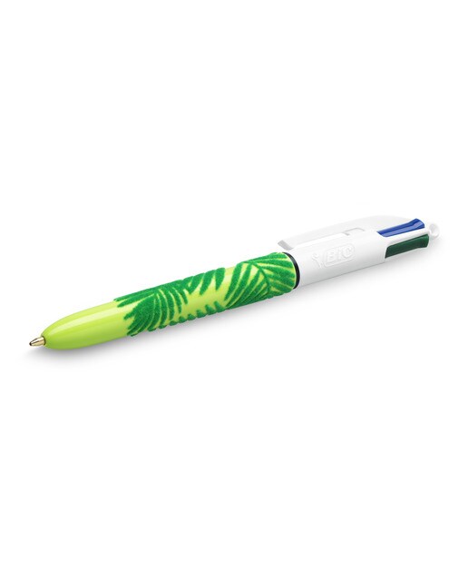 Pack de 1 caneta esferográfica de 4 cores Jungle Ponta Média Multicolor-4