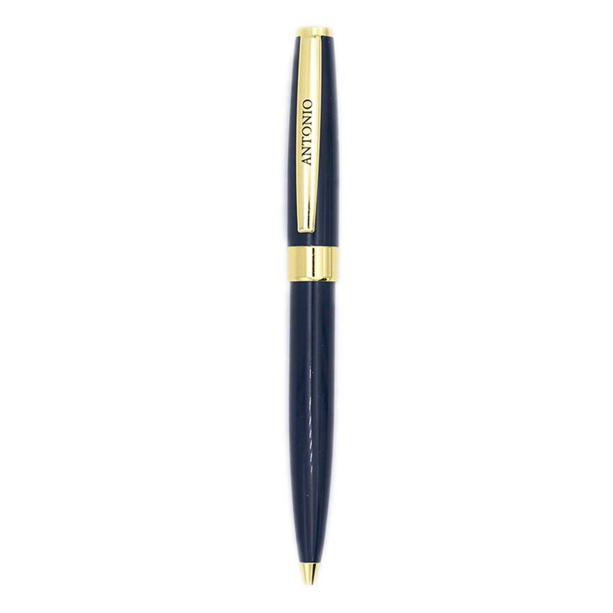 Caneta esferográfica Antonio azul-marinho Azul-marinho escuro-2