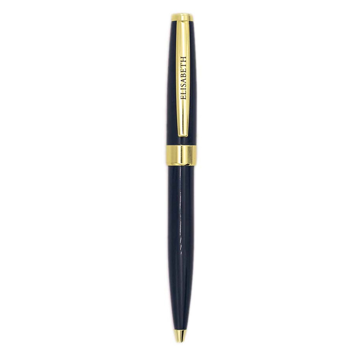 Caneta Esferográfica Personalizada Elisabeth - Azul-Marinho Azul-marinho escuro-2