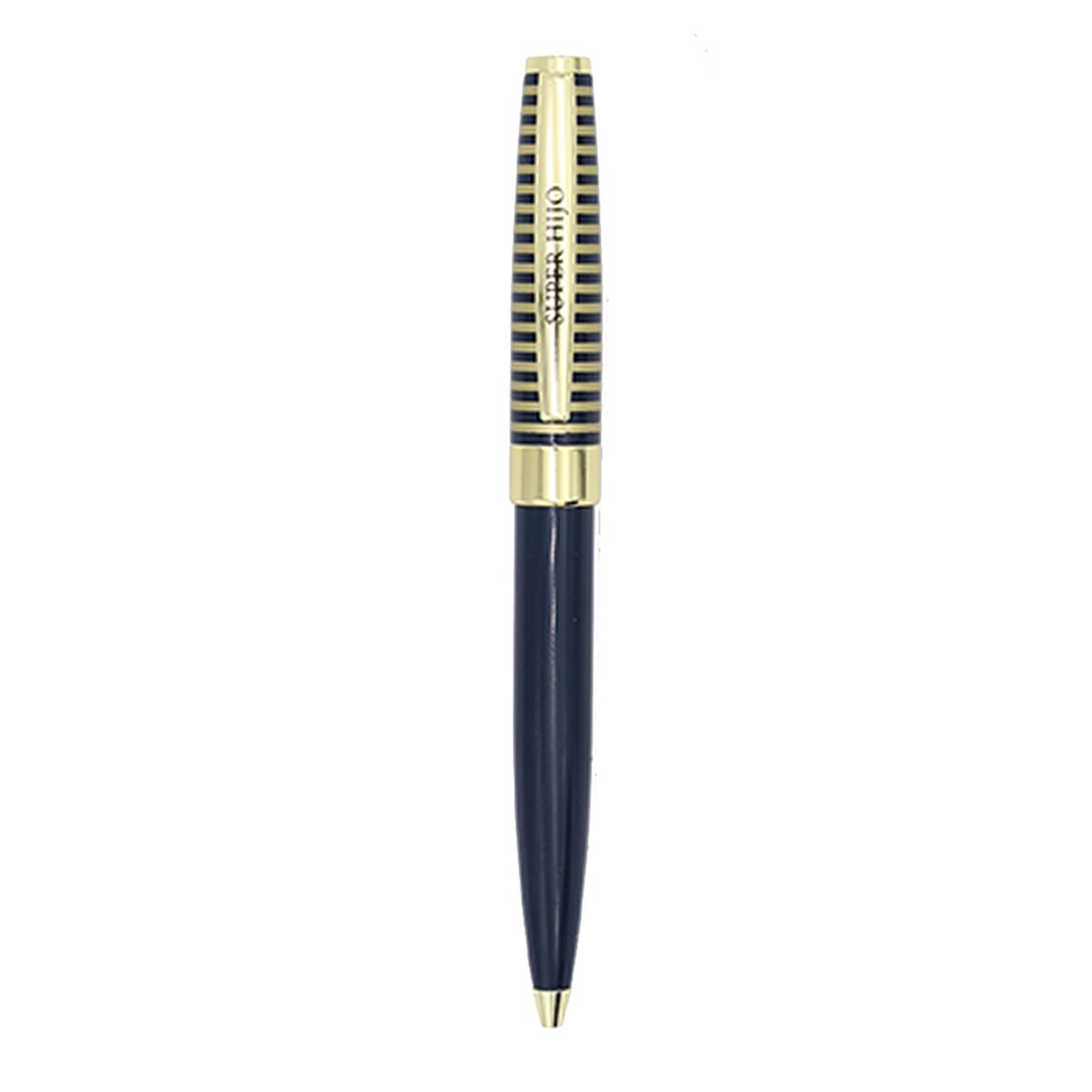 Caneta esferográfica Hijo azul-marinho e dourada Azul-marinho escuro-2