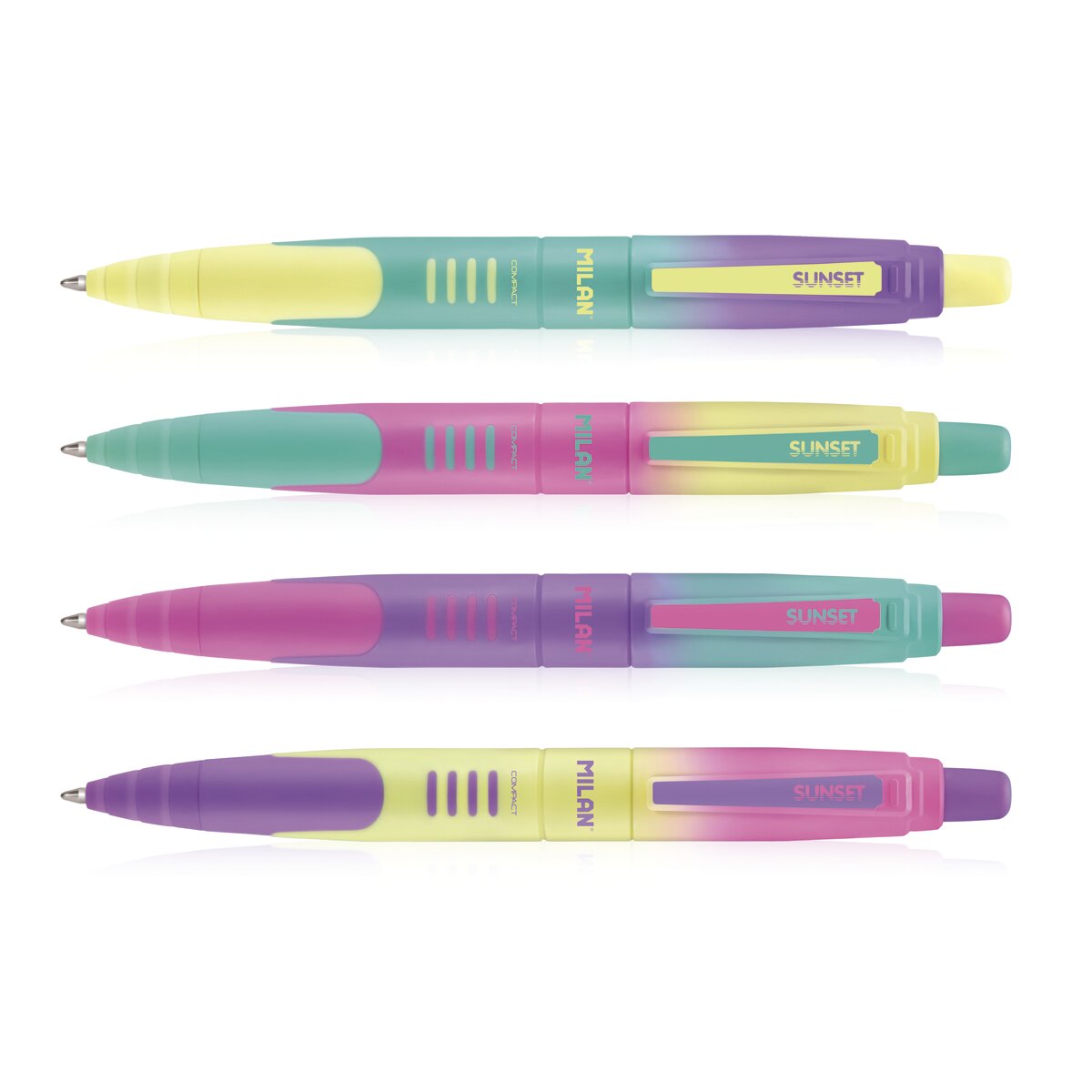 Pack com caneta esferográfica e lapiseiras Edição SUNSET multicolor 3