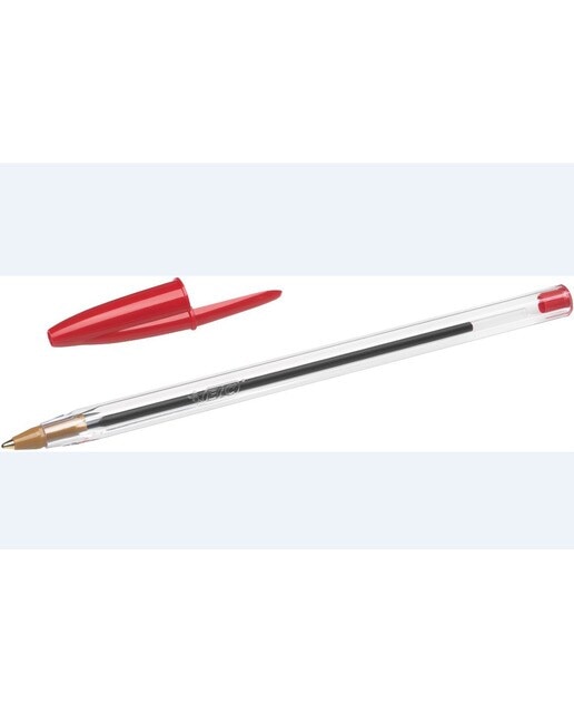 Bolígrafo Cristal Original Punta Media BIC Rojo-2